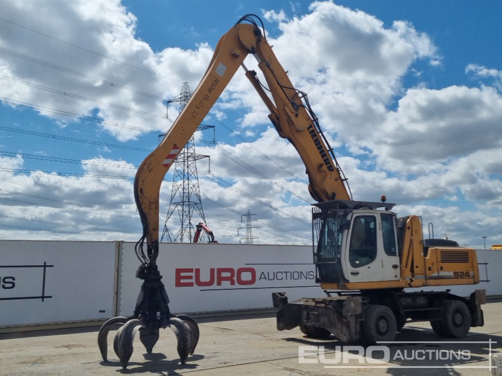 2011 Liebherr A924C LITRONIC - Wheel excavator: picture 2 2011 Liebherr A924C LITRONIC - Wheel excavator: picture 2