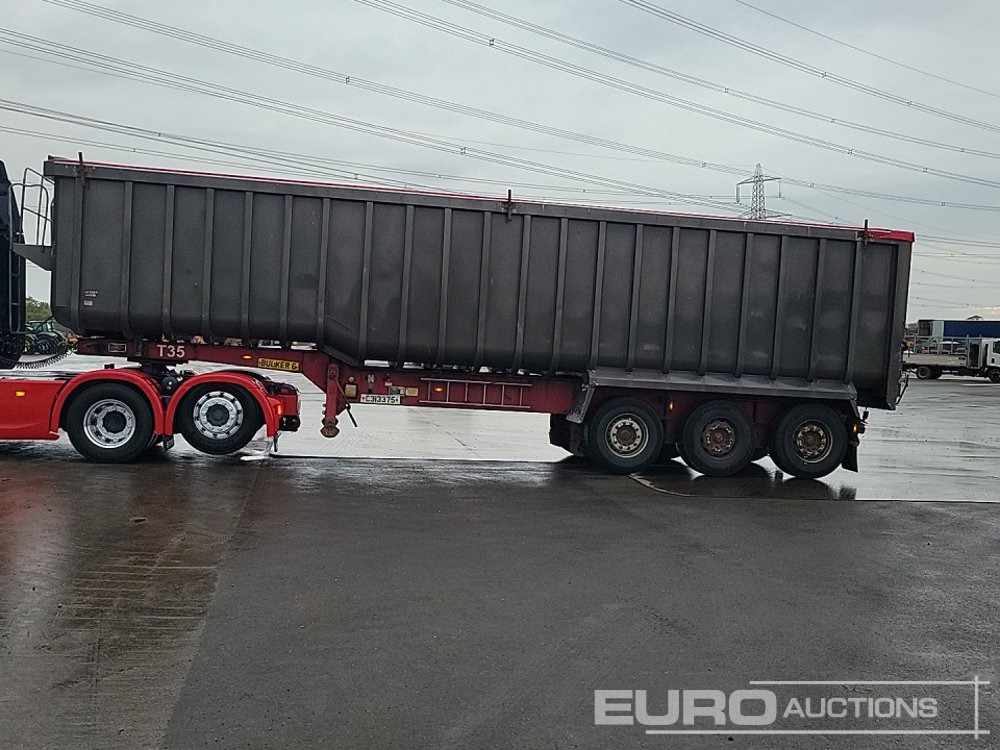 2011 Wilcox Tri Axle Bulk Tipping Trailer, Front Lift Axle, Easy Sheet - Tipper semi-trailer: picture 2 2011 Wilcox Tri Axle Bulk Tipping Trailer, Front Lift Axle, Easy Sheet - Tipper semi-trailer: picture 2