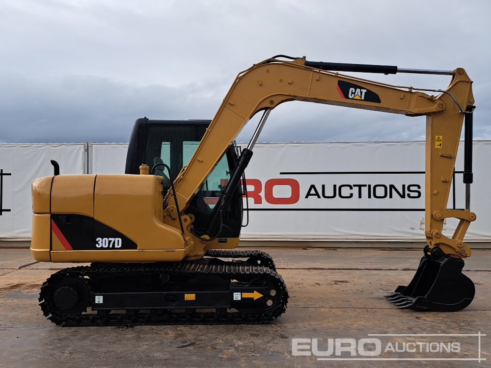 Mini excavator 2012 CAT 307D: picture 44
