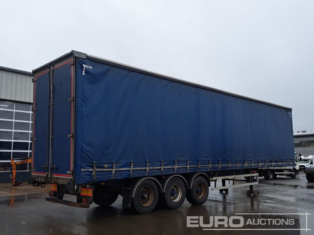 2012 SDC 45' Tri Axle Curtainsider Trailer, BPW Axles - Curtainsider semi-trailer: picture 3 2012 SDC 45' Tri Axle Curtainsider Trailer, BPW Axles - Curtainsider semi-trailer: picture 3