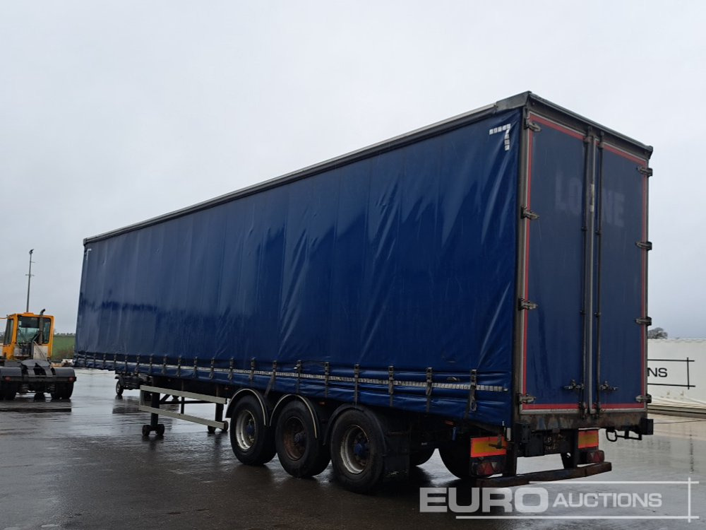 2012 SDC 45' Tri Axle Curtainsider Trailer, BPW Axles - Curtainsider semi-trailer: picture 2 2012 SDC 45' Tri Axle Curtainsider Trailer, BPW Axles - Curtainsider semi-trailer: picture 2