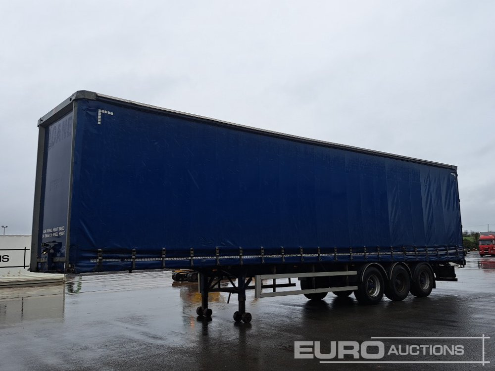 2012 SDC 45' Tri Axle Curtainsider Trailer, BPW Axles - Curtainsider semi-trailer: picture 1 2012 SDC 45' Tri Axle Curtainsider Trailer, BPW Axles - Curtainsider semi-trailer: picture 1