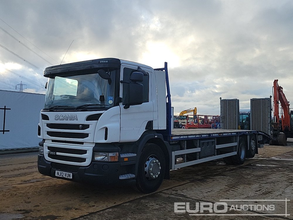 2012 Scania P280 - Dropside/ Flatbed truck: picture 1 2012 Scania P280 - Dropside/ Flatbed truck: picture 1