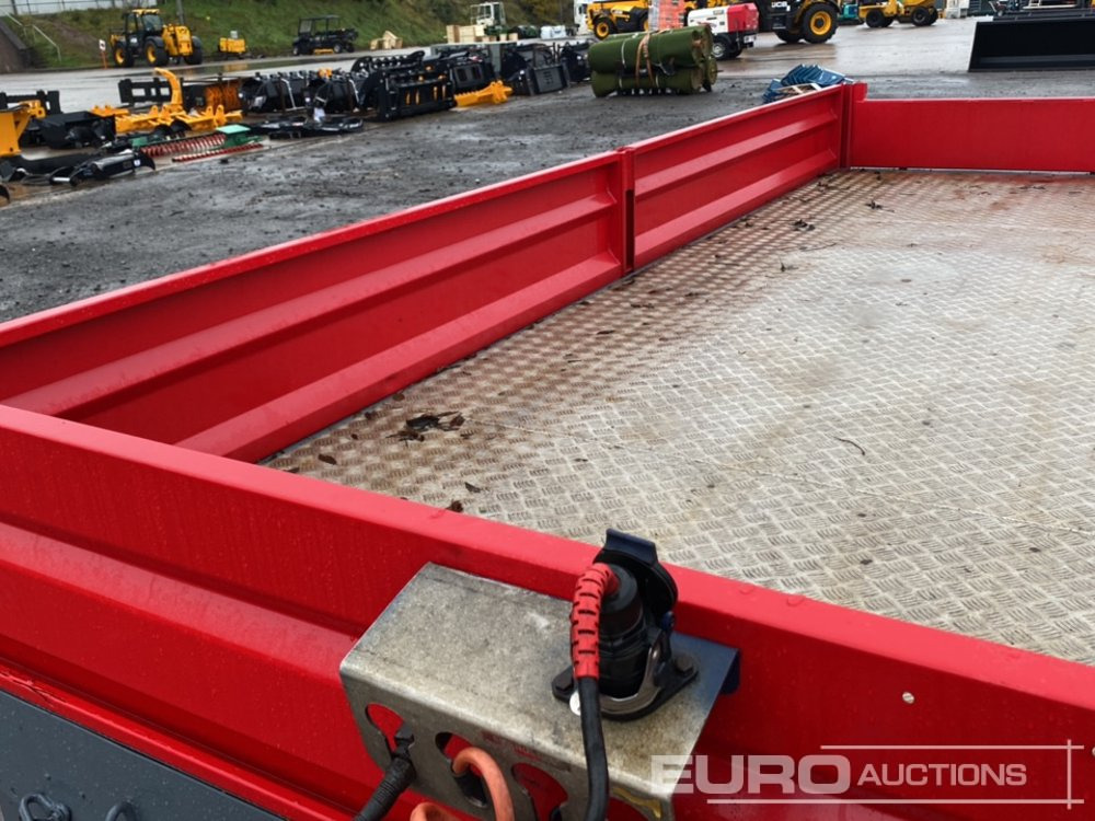 Dropside/ Flatbed trailer 2013 Dooley 10 Ton Tri-Axle Drop Side Drag Trailer: picture 21