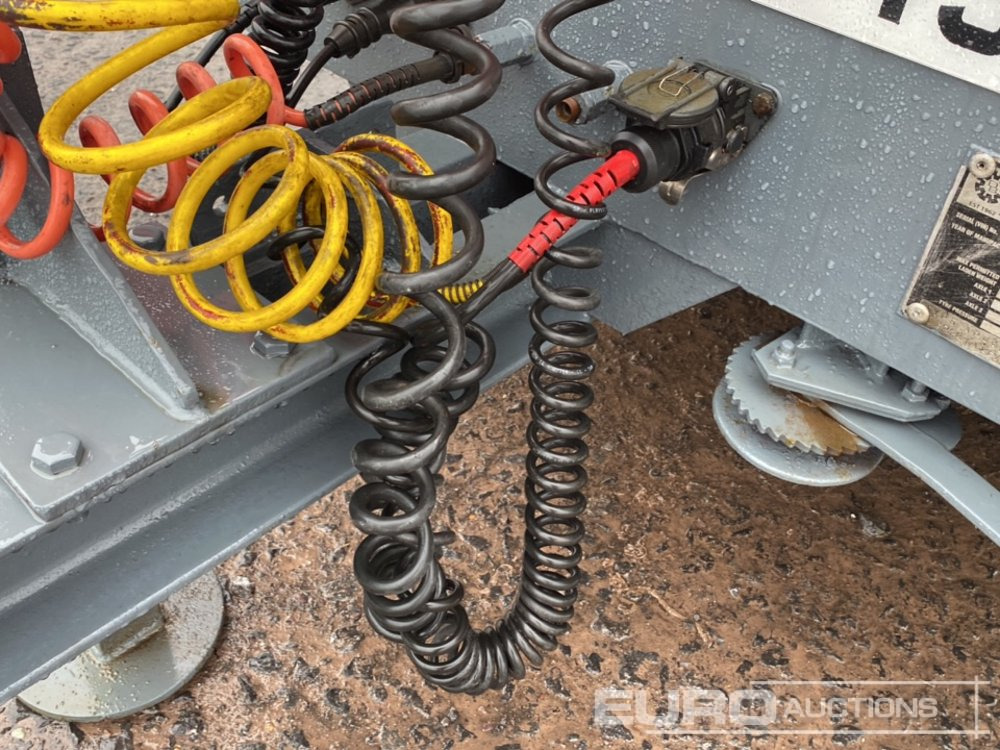 Dropside/ Flatbed trailer 2013 Dooley 10 Ton Tri-Axle Drop Side Drag Trailer: picture 14