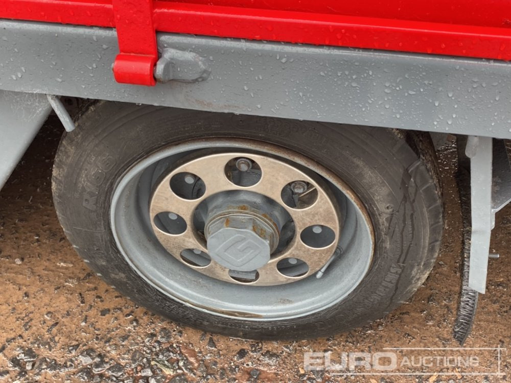 Dropside/ Flatbed trailer 2013 Dooley 10 Ton Tri-Axle Drop Side Drag Trailer: picture 8