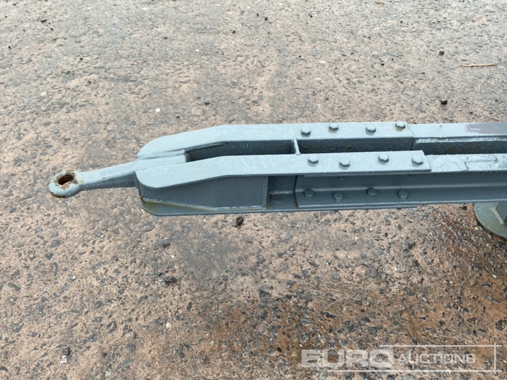 Dropside/ Flatbed trailer 2013 Dooley 10 Ton Tri-Axle Drop Side Drag Trailer: picture 12