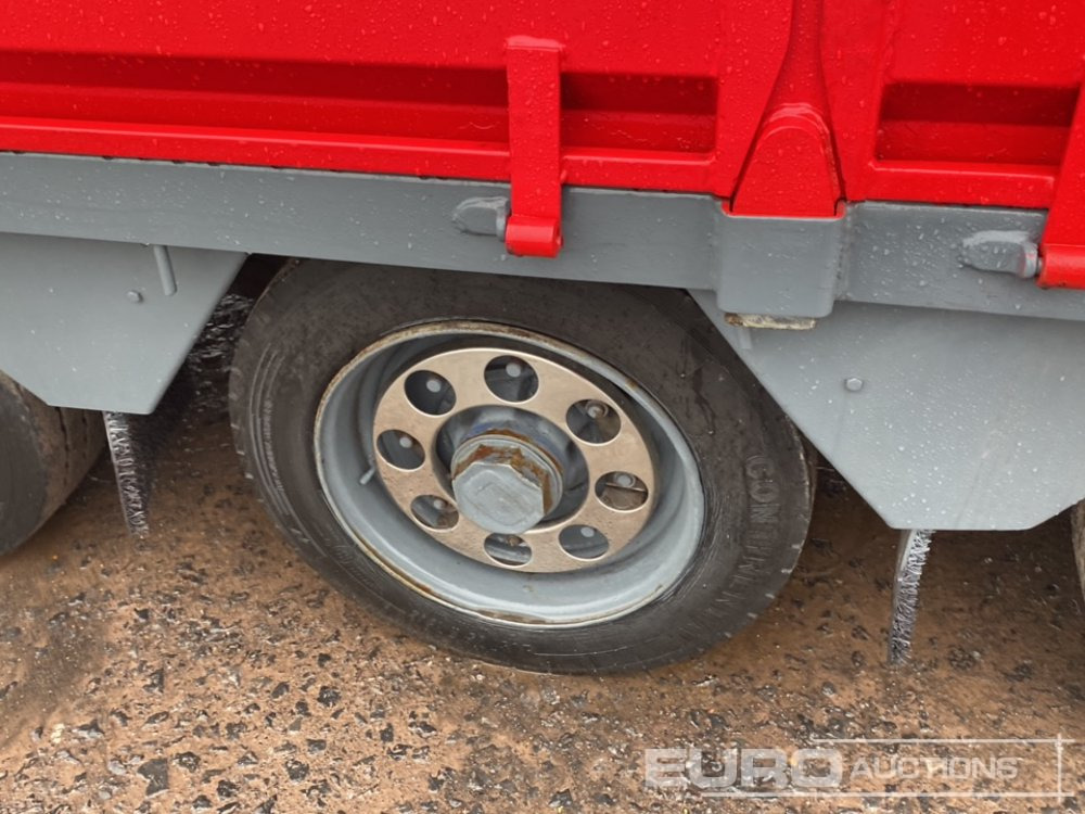 Dropside/ Flatbed trailer 2013 Dooley 10 Ton Tri-Axle Drop Side Drag Trailer: picture 6