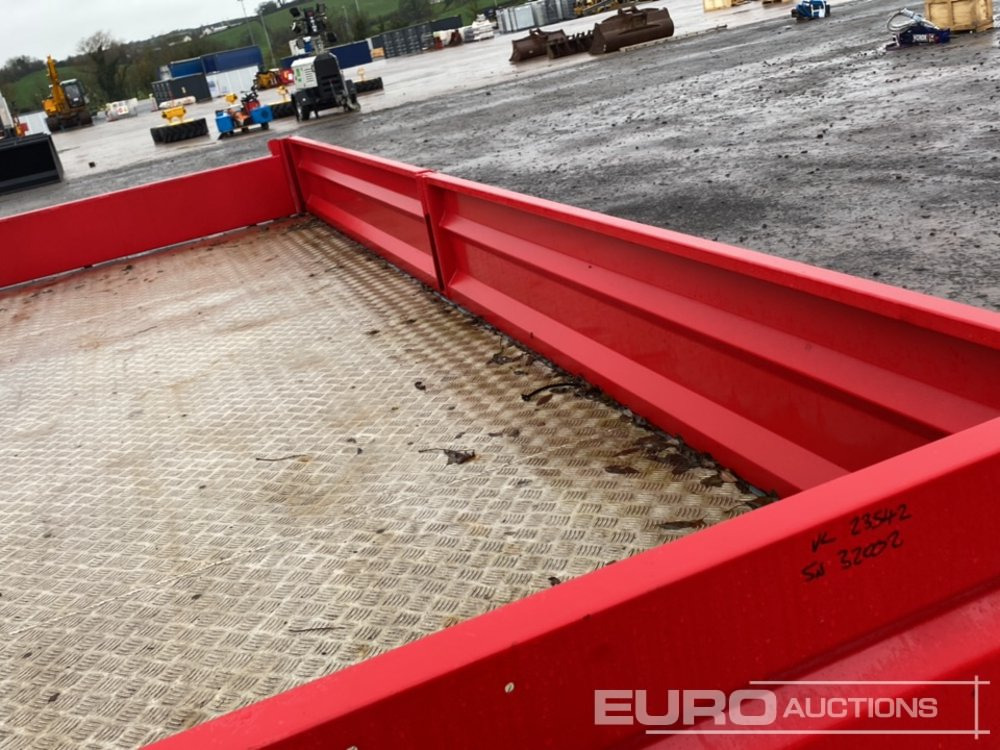 Dropside/ Flatbed trailer 2013 Dooley 10 Ton Tri-Axle Drop Side Drag Trailer: picture 22