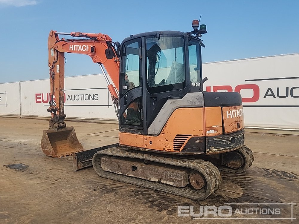 2013 Hitachi ZX60USB-3 CLR - Mini excavator: picture 3 2013 Hitachi ZX60USB-3 CLR - Mini excavator: picture 3
