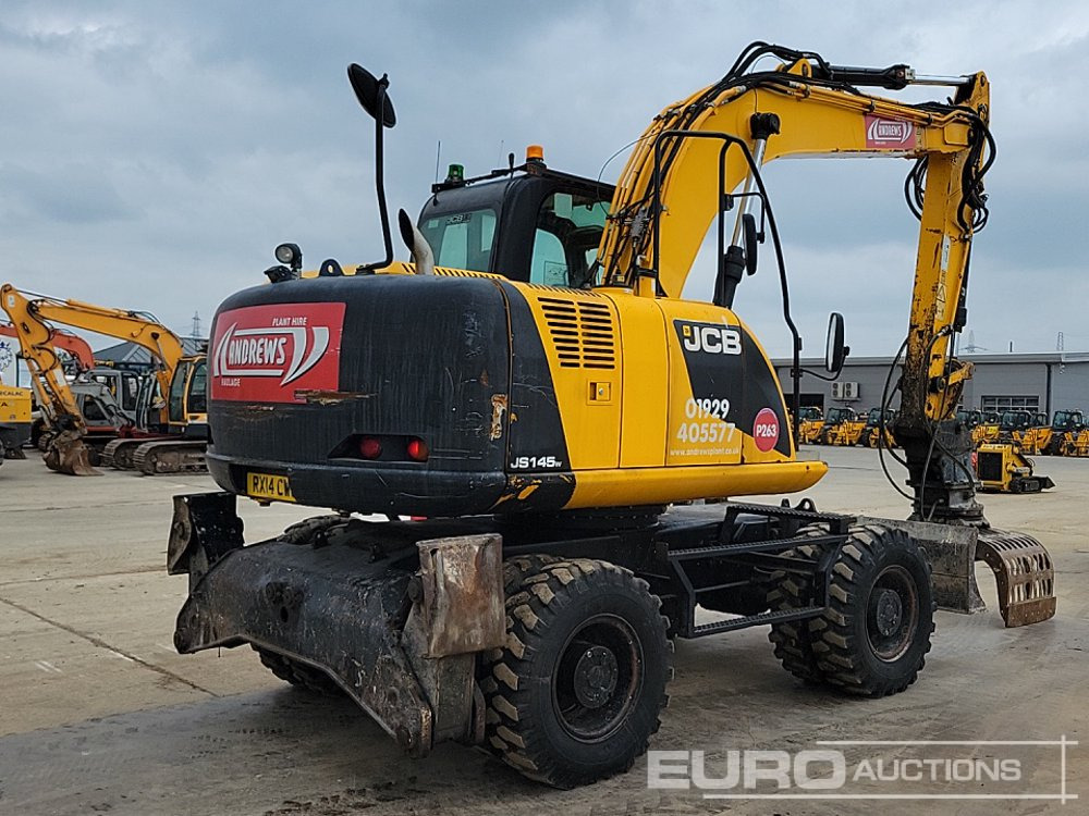 2013 JCB JS145W - Wheel excavator: picture 5 2013 JCB JS145W - Wheel excavator: picture 5