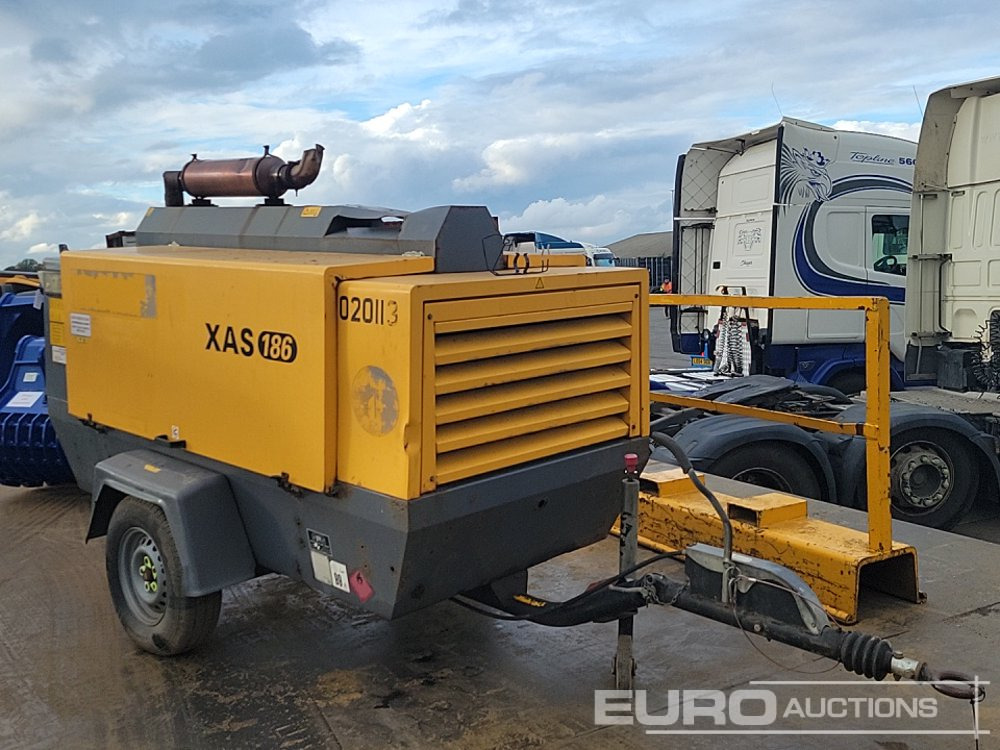 2014 Atlas Copco XAS186 - Air compressor: picture 1 2014 Atlas Copco XAS186 - Air compressor: picture 1
