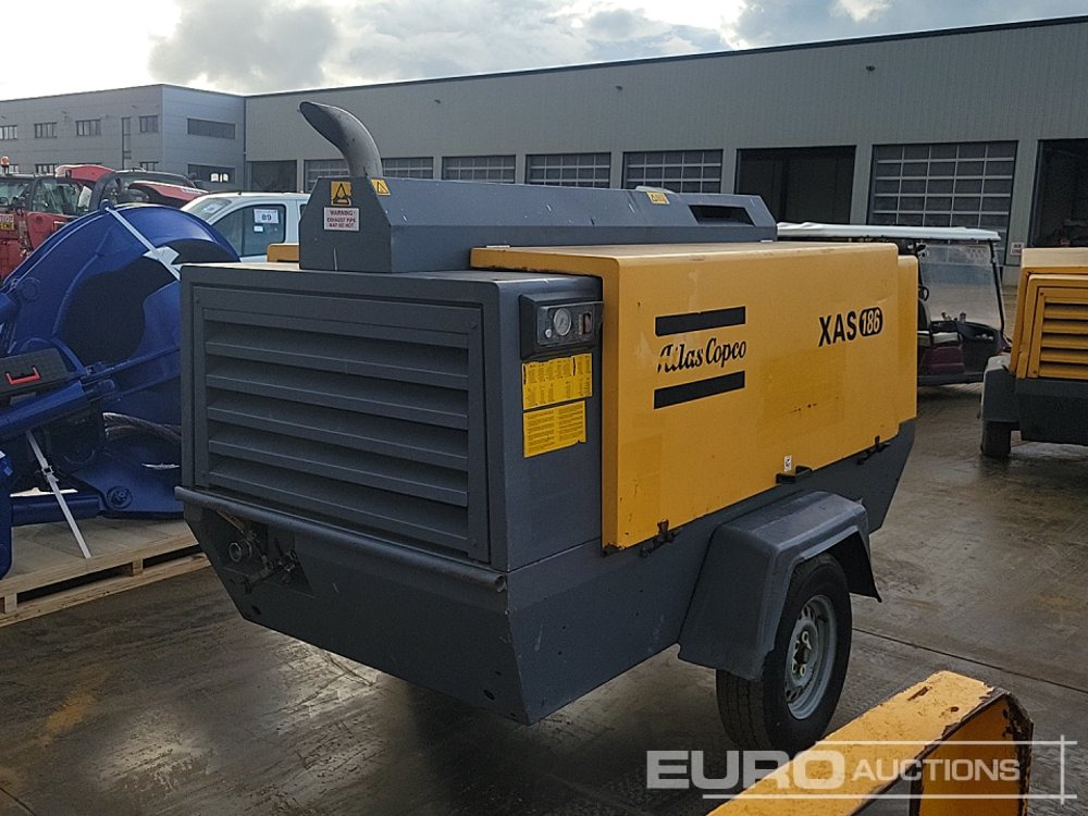2014 Atlas Copco XAS186 - Air compressor: picture 5 2014 Atlas Copco XAS186 - Air compressor: picture 5