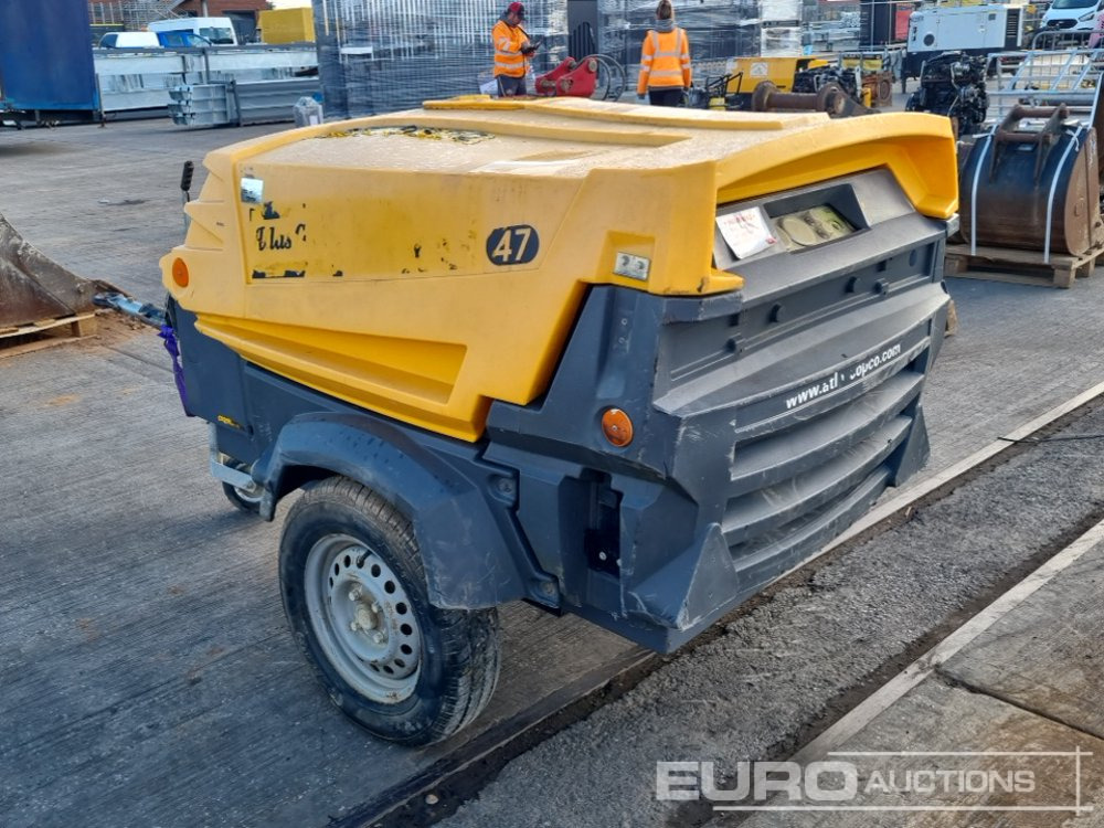 2014 Atlas Copco XAS47 - Air compressor: picture 3 2014 Atlas Copco XAS47 - Air compressor: picture 3