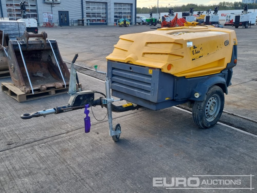 2014 Atlas Copco XAS47 - Air compressor: picture 1 2014 Atlas Copco XAS47 - Air compressor: picture 1