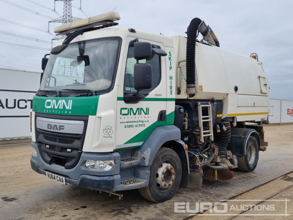 2014 DAF LF220 - Road sweeper: picture 1 2014 DAF LF220 - Road sweeper: picture 1