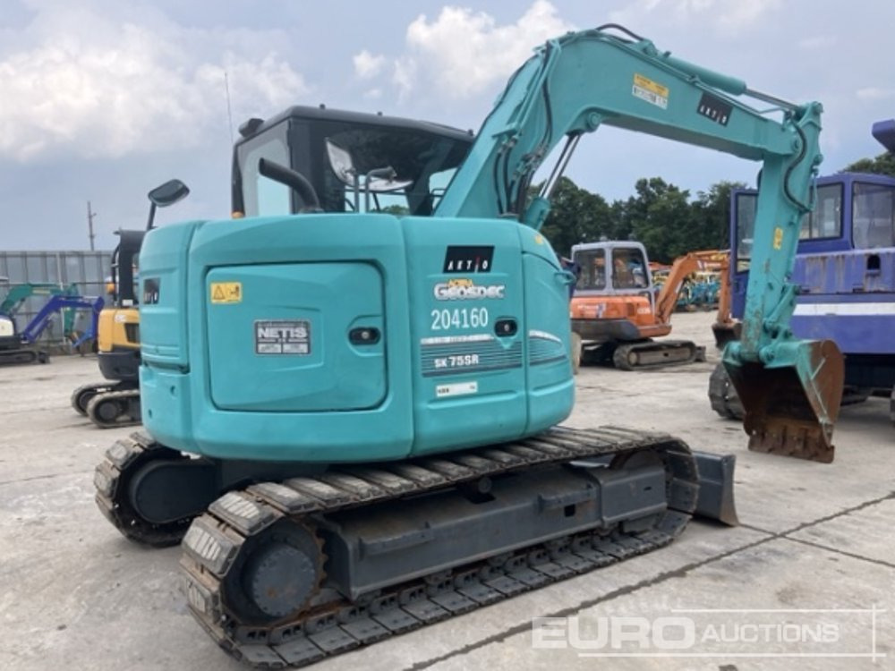 2014 Kobelco SK75SR-3 - Mini excavator: picture 3 2014 Kobelco SK75SR-3 - Mini excavator: picture 3