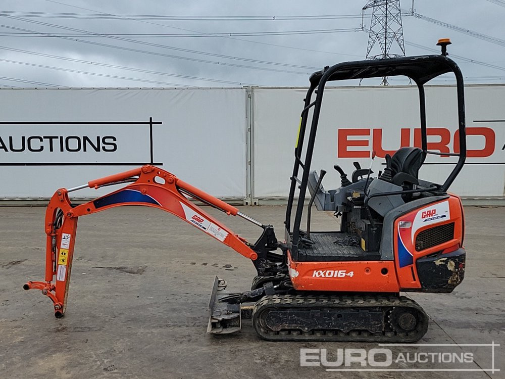 2014 Kubota KX016-4 - Mini excavator: picture 2 2014 Kubota KX016-4 - Mini excavator: picture 2