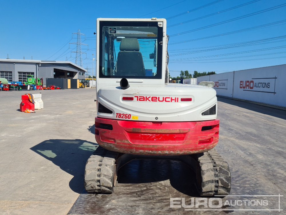 2014 Takeuchi TB260 - Mini excavator: picture 4 2014 Takeuchi TB260 - Mini excavator: picture 4