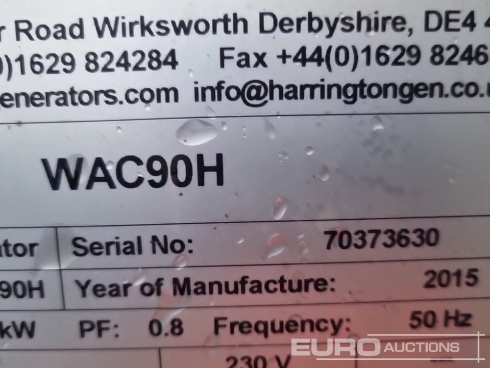 Generator set 2015 Harrington 10kVA Generator, Kubota Engine (Spares): picture 10 Generator set 2015 Harrington 10kVA Generator, Kubota Engine (Spares): picture 10