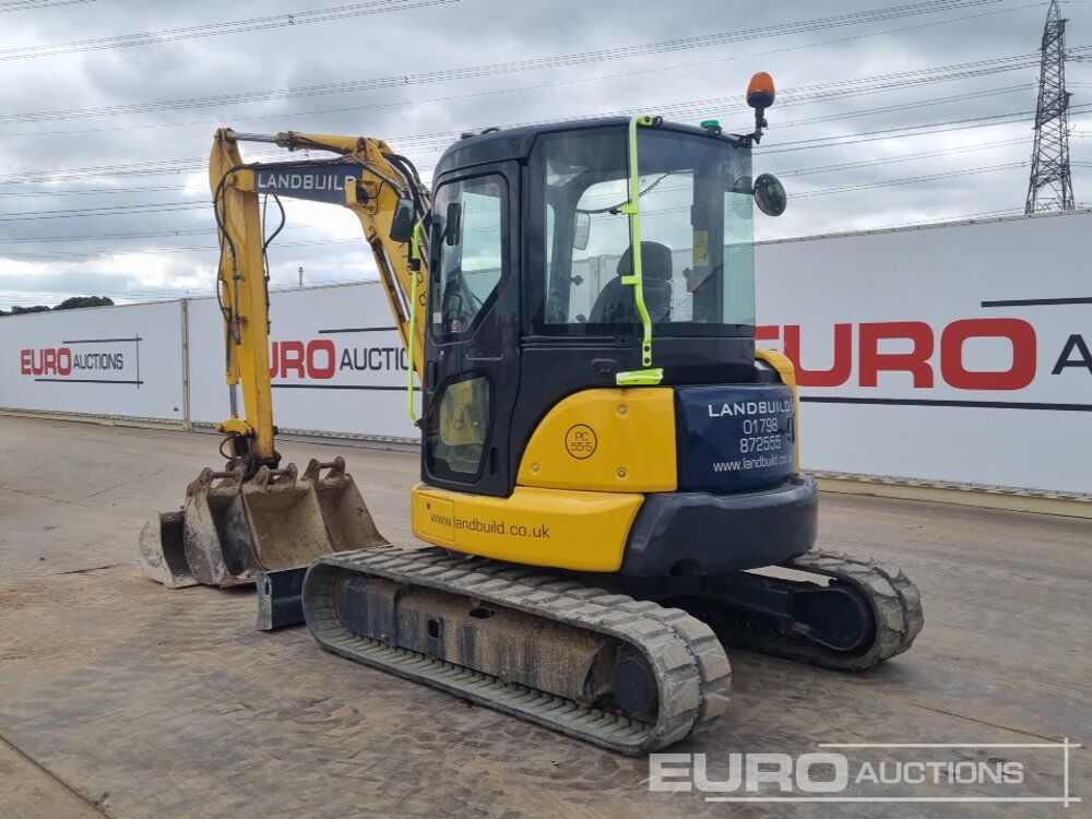 2015 Komatsu PC55MR-3 - Mini excavator: picture 3 2015 Komatsu PC55MR-3 - Mini excavator: picture 3