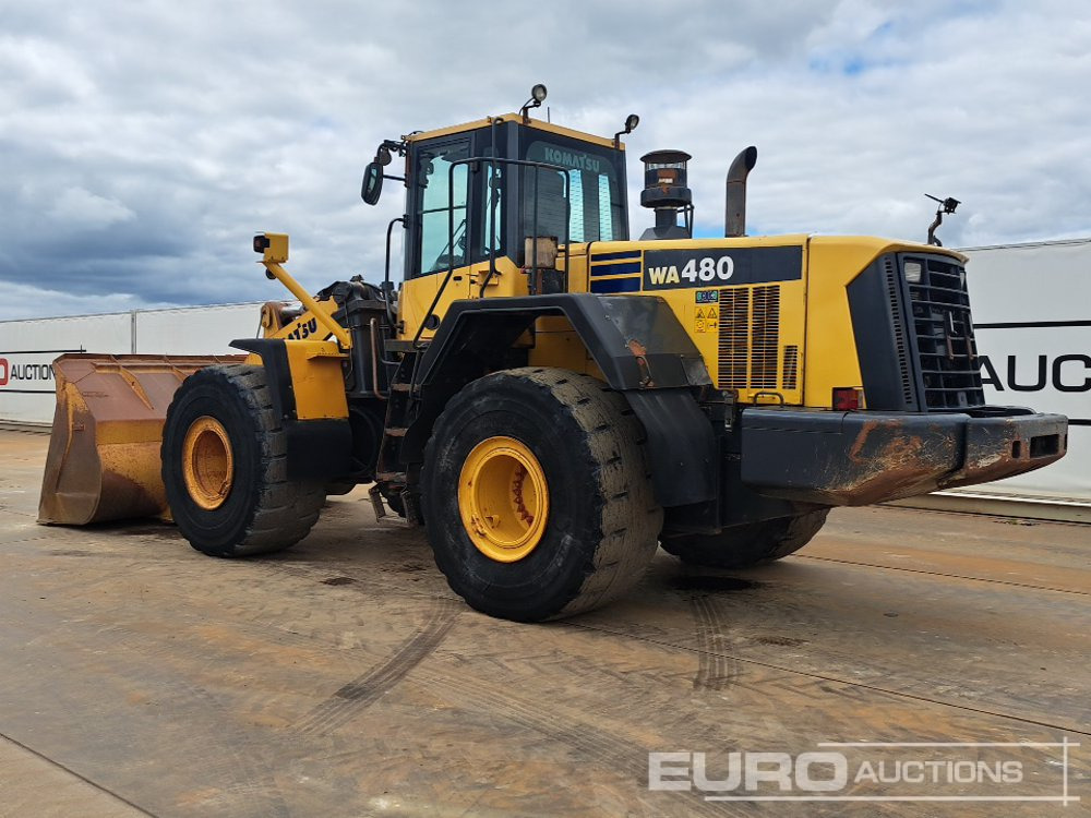 2015 Komatsu WA480-6 - Wheel loader: picture 3 2015 Komatsu WA480-6 - Wheel loader: picture 3