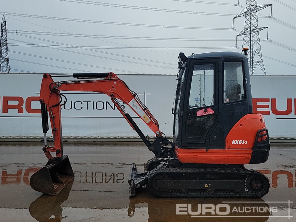2015 Kubota KX61-3 - Mini excavator: picture 2 2015 Kubota KX61-3 - Mini excavator: picture 2