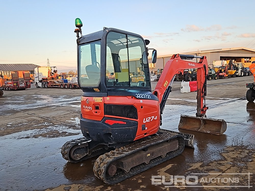 2015 Kubota U27-4 - Mini excavator: picture 5 2015 Kubota U27-4 - Mini excavator: picture 5