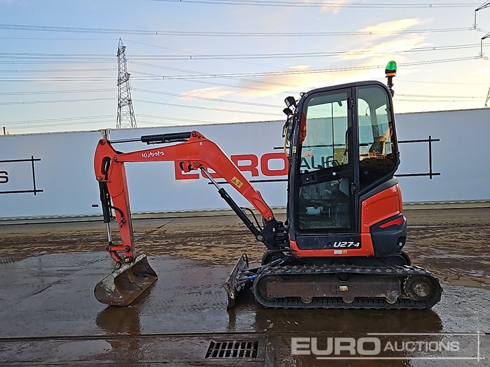 2015 Kubota U27-4 - Mini excavator: picture 2 2015 Kubota U27-4 - Mini excavator: picture 2