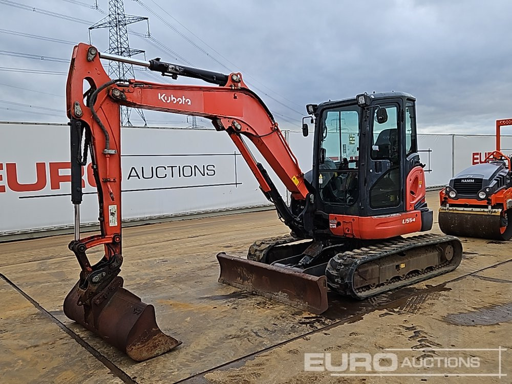 2015 Kubota U55-4 - Mini excavator: picture 1 2015 Kubota U55-4 - Mini excavator: picture 1