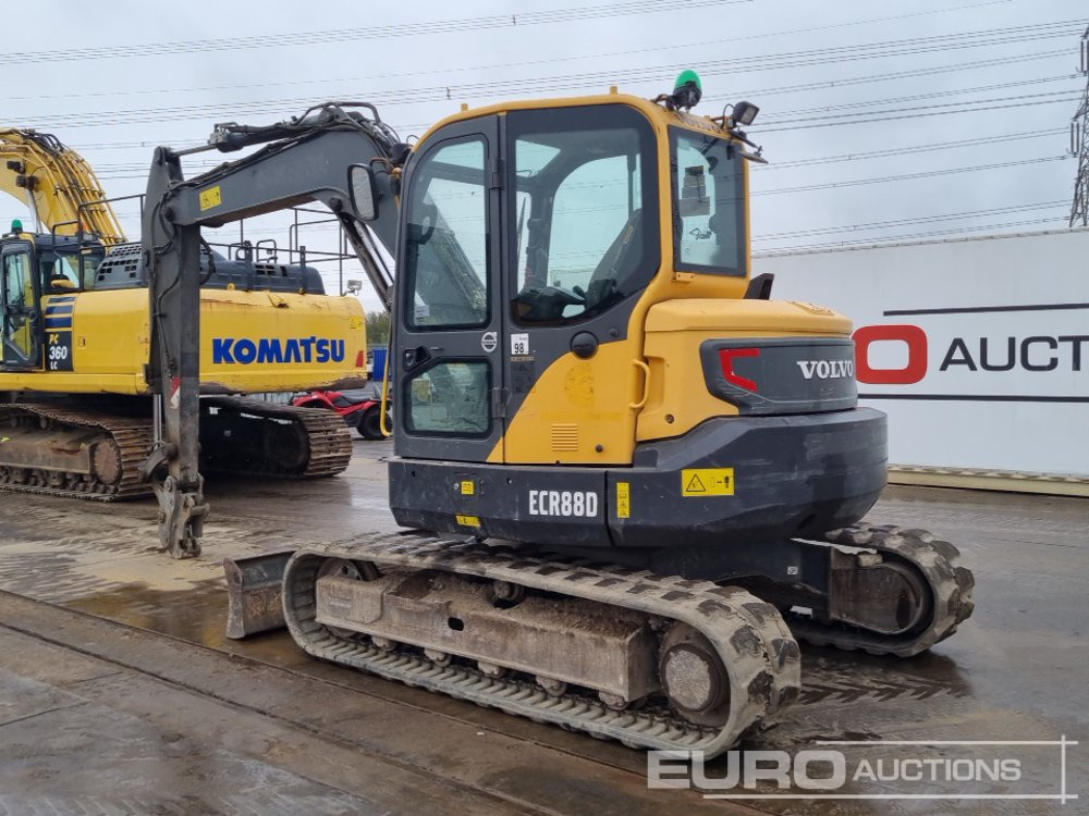 2015 Volvo ECR88D - Mini excavator: picture 3 2015 Volvo ECR88D - Mini excavator: picture 3