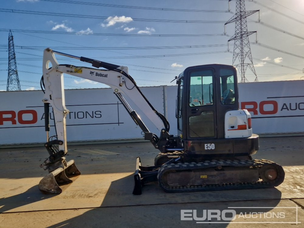 2016 Bobcat E50 - Mini excavator: picture 2 2016 Bobcat E50 - Mini excavator: picture 2