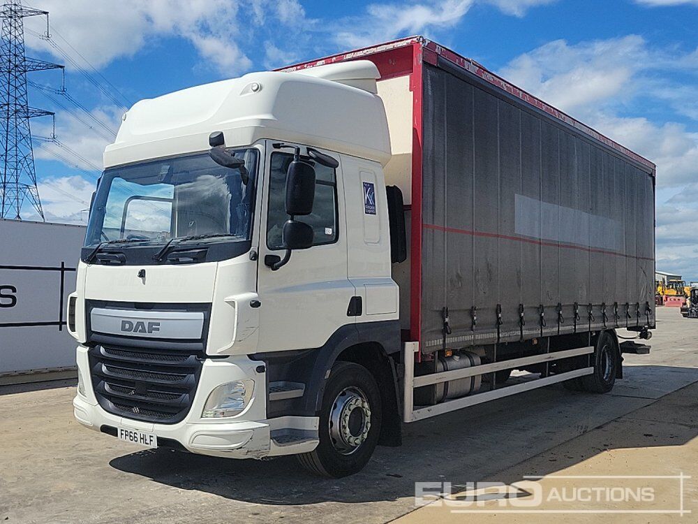 2016 DAF CF220 - Curtainsider truck: picture 1 2016 DAF CF220 - Curtainsider truck: picture 1