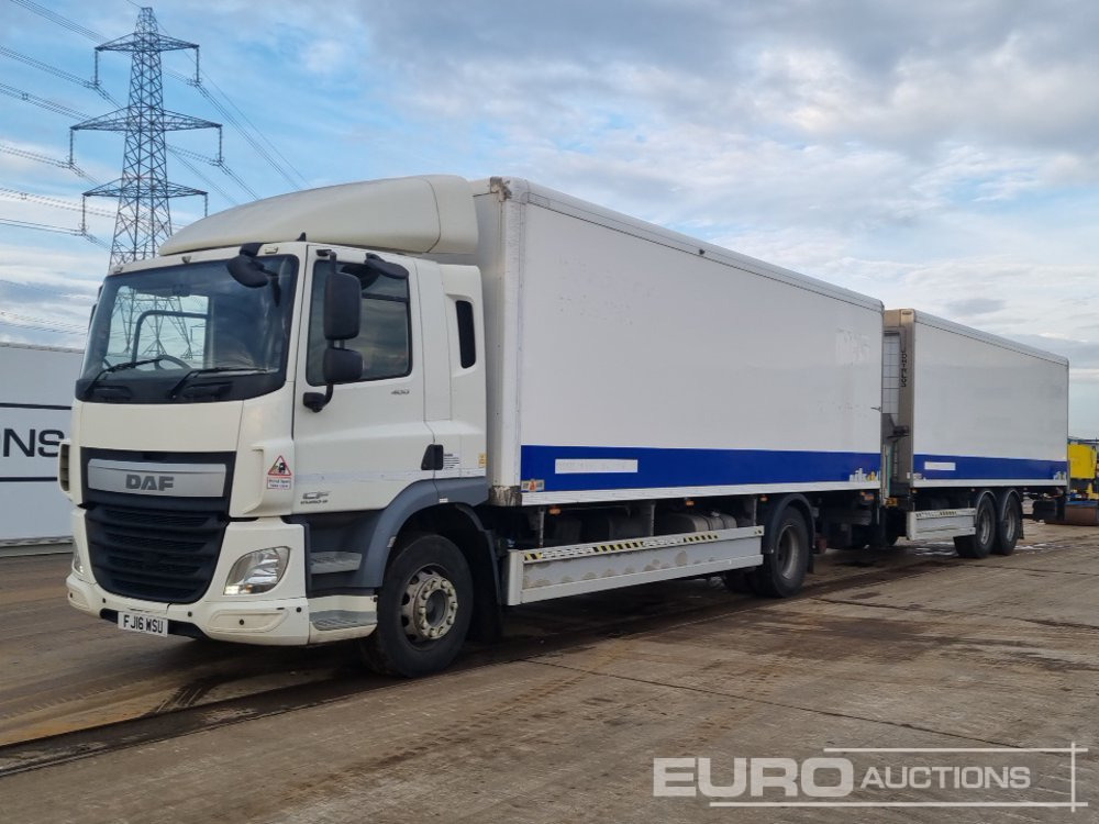2016 DAF CF400 - Refrigerator truck: picture 1 2016 DAF CF400 - Refrigerator truck: picture 1