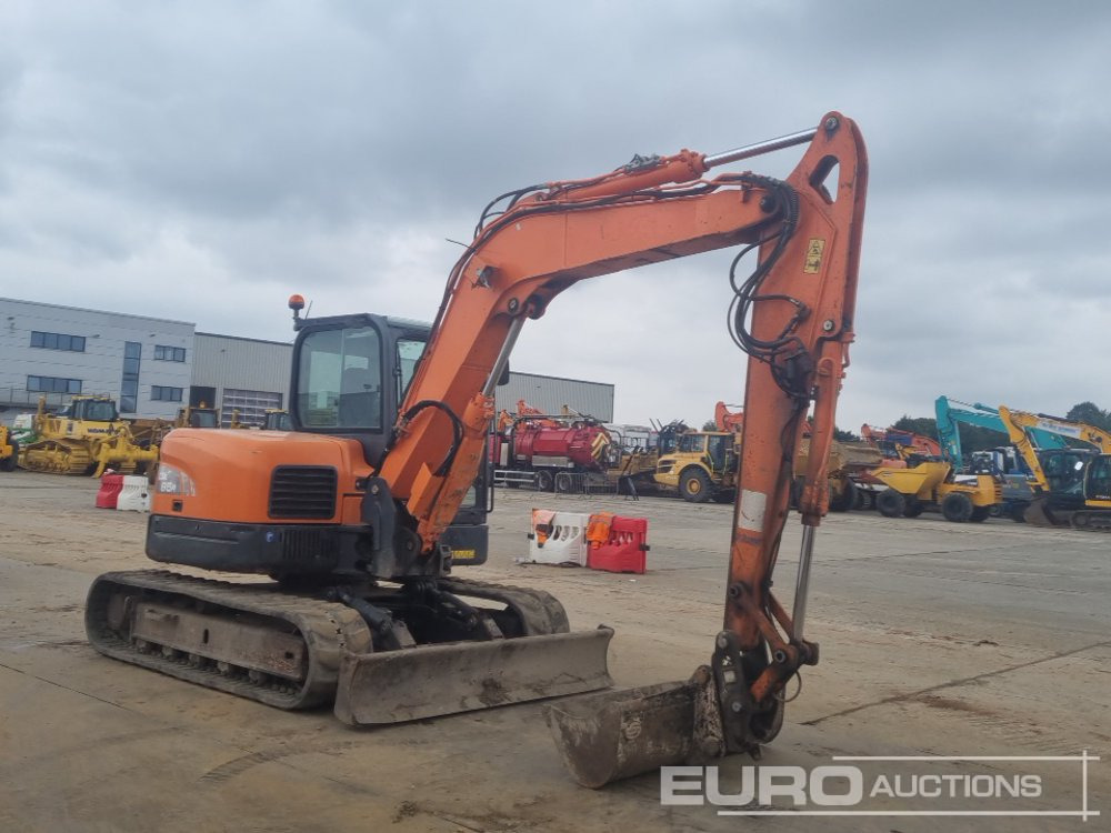 Mini excavator 2016 Doosan DX85R-3: picture 7
