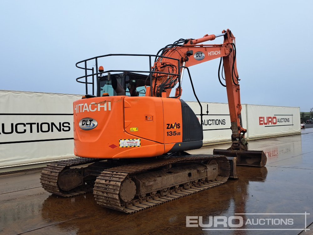 2016 Hitachi ZX135US-5B - Crawler excavator: picture 5 2016 Hitachi ZX135US-5B - Crawler excavator: picture 5