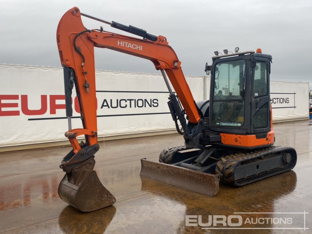 2016 Hitachi ZX55U-5A CLR - Mini excavator: picture 1 2016 Hitachi ZX55U-5A CLR - Mini excavator: picture 1