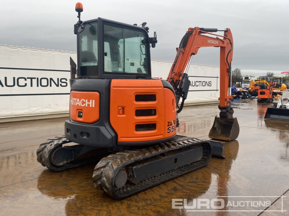 2016 Hitachi ZX55U-5A CLR - Mini excavator: picture 5 2016 Hitachi ZX55U-5A CLR - Mini excavator: picture 5
