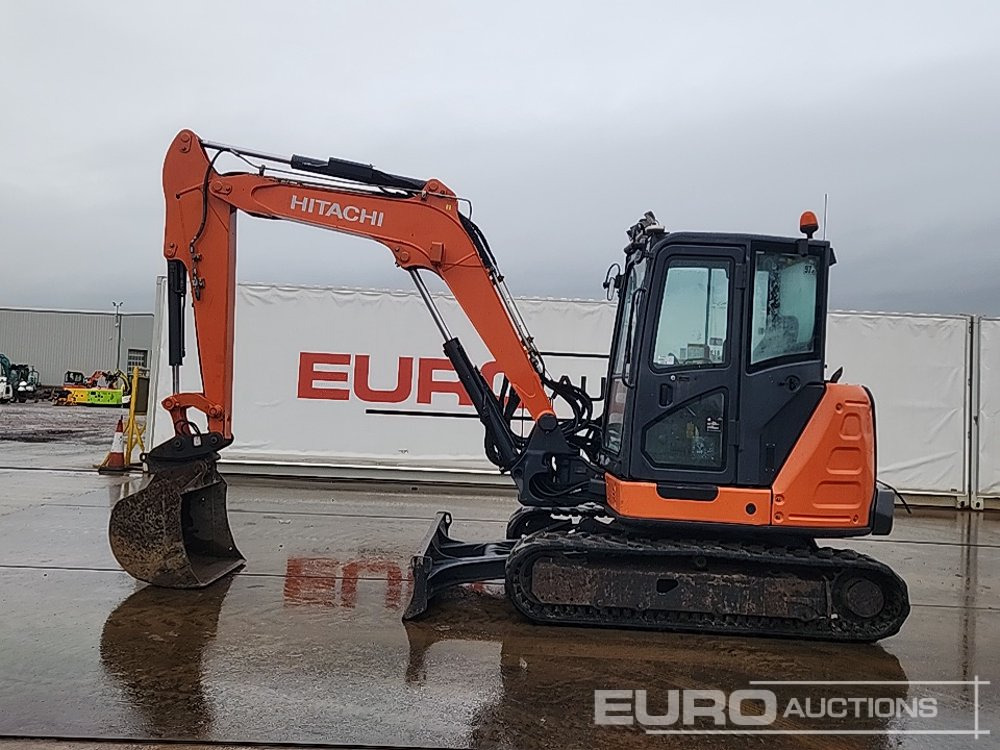 2016 Hitachi ZX65USB-5A CLP - Mini excavator: picture 2 2016 Hitachi ZX65USB-5A CLP - Mini excavator: picture 2