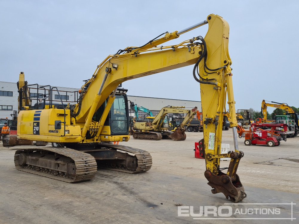 Crawler excavator 2016 Komatsu PC210LC-10: picture 7