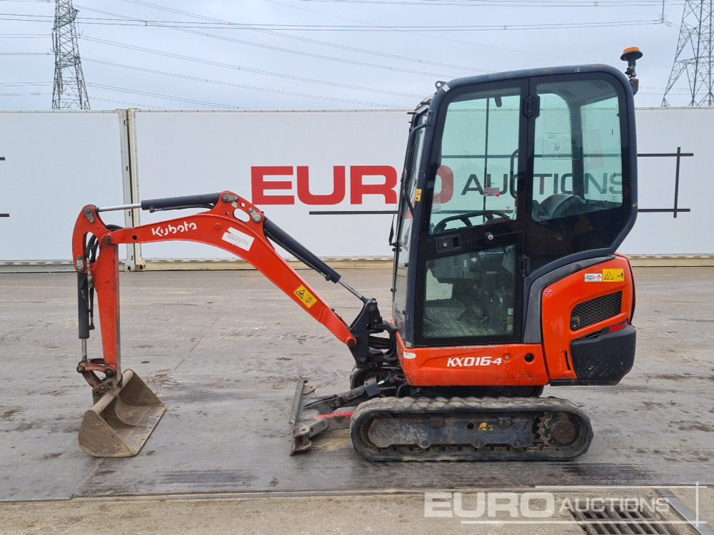 2016 Kubota KX016-4 - Mini excavator: picture 2 2016 Kubota KX016-4 - Mini excavator: picture 2