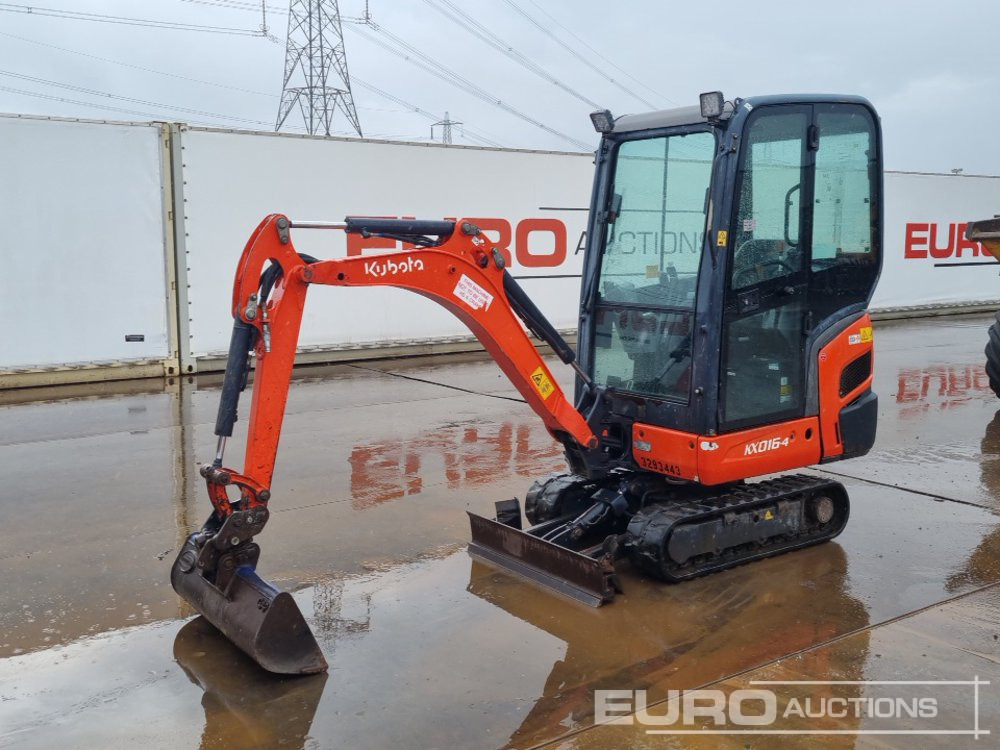 2016 Kubota KX016-4 - Mini excavator: picture 1 2016 Kubota KX016-4 - Mini excavator: picture 1