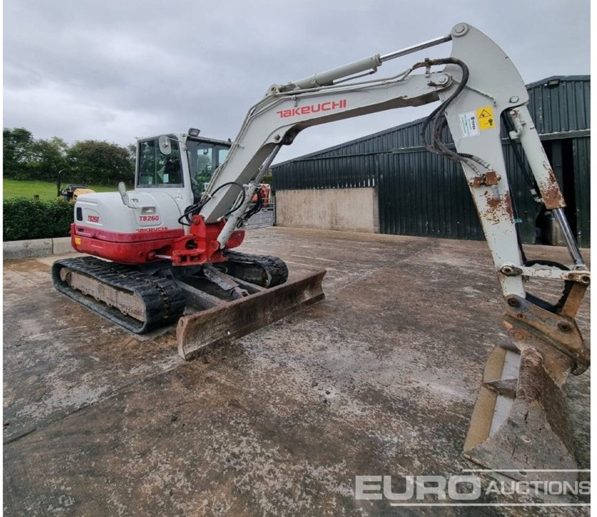 2016 Takeuchi TB260 - Mini excavator: picture 2 2016 Takeuchi TB260 - Mini excavator: picture 2