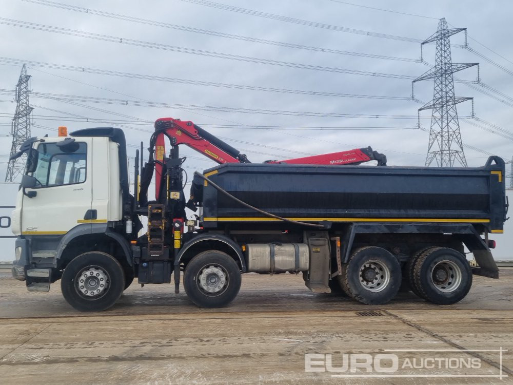 2017 DAF CF440 - Tipper, Crane truck: picture 2 2017 DAF CF440 - Tipper, Crane truck: picture 2