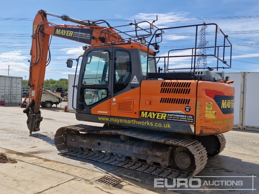 2017 Doosan DX140LC-5 - Crawler excavator: picture 3 2017 Doosan DX140LC-5 - Crawler excavator: picture 3