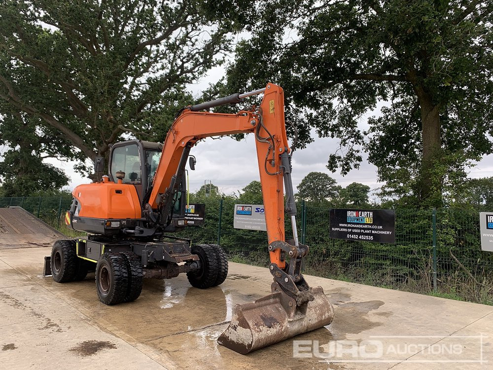 2017 Doosan DX57W-5 - Wheel excavator: picture 5 2017 Doosan DX57W-5 - Wheel excavator: picture 5