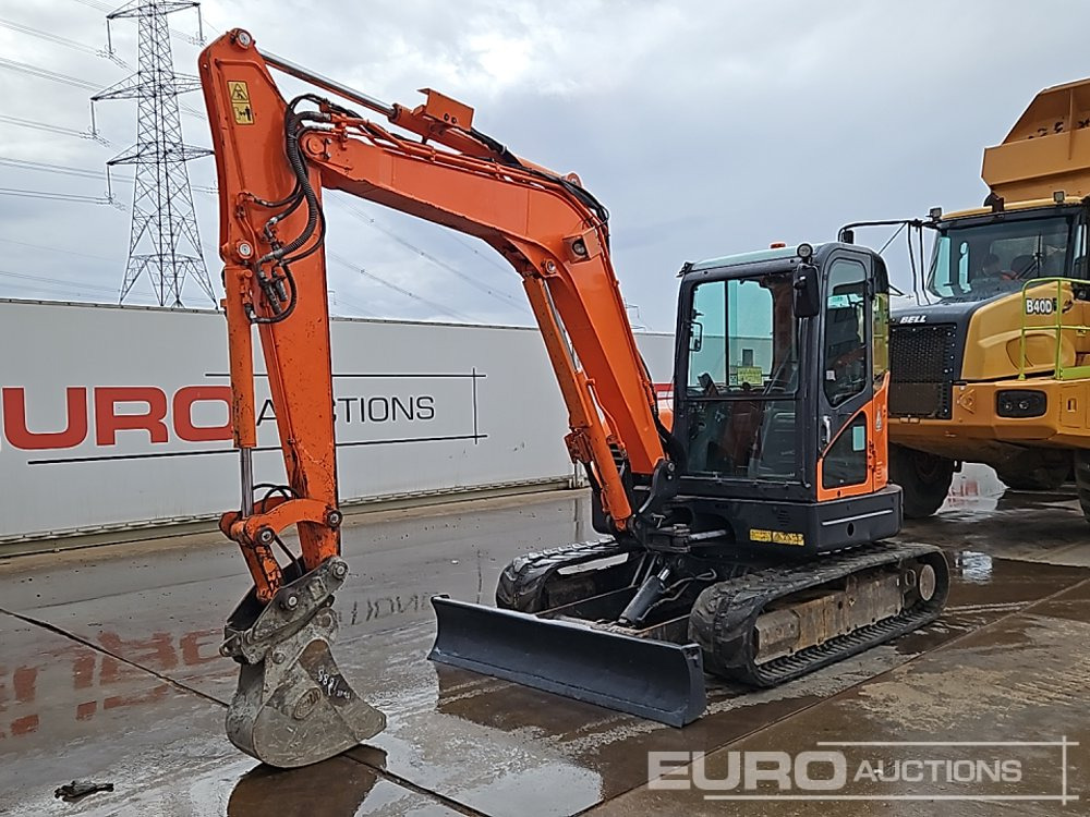 2017 Doosan DX63-3 - Mini excavator: picture 1 2017 Doosan DX63-3 - Mini excavator: picture 1