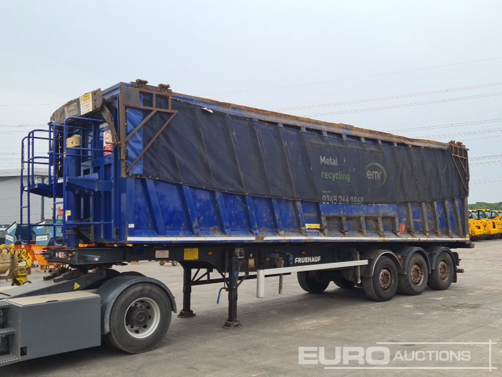2017 Fruehauf Tri Axle Bulk Tipping Trailer, Easy Sheet - Tipper semi-trailer: picture 1 2017 Fruehauf Tri Axle Bulk Tipping Trailer, Easy Sheet - Tipper semi-trailer: picture 1