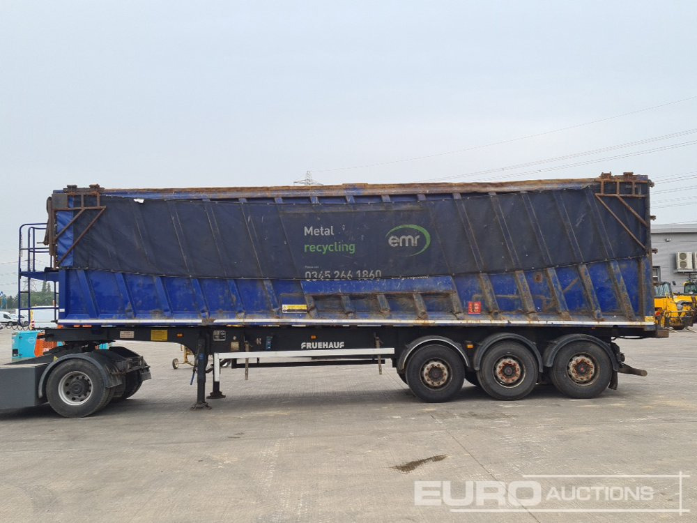2017 Fruehauf Tri Axle Bulk Tipping Trailer, Easy Sheet - Tipper semi-trailer: picture 2 2017 Fruehauf Tri Axle Bulk Tipping Trailer, Easy Sheet - Tipper semi-trailer: picture 2