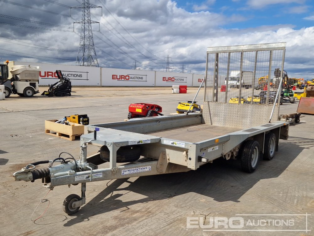 2017 Ifor Williams 2HBGX126 - Plant trailer: picture 1 2017 Ifor Williams 2HBGX126 - Plant trailer: picture 1